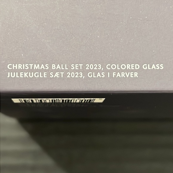 Geog Jensen annual collection Christmas balls. - Picture 3 of 7